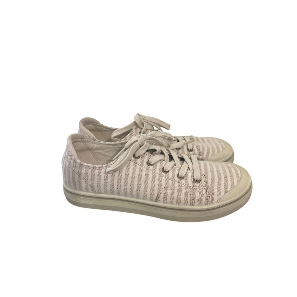 Keen Elsa IV. Women’s 9 Beige Canvas Lifestyle Sneakers 10 x